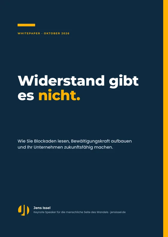 Titelseite des Whitepapers „Widerstand gibt es nicht.“